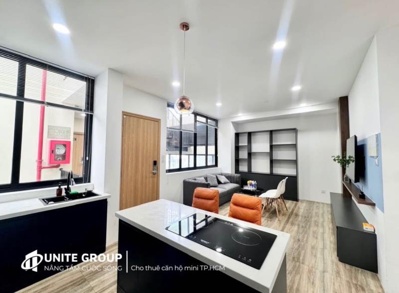 Cho thuê 1pn rộng 35m2 có thang máy ngay trường đại học văn lang - chợ bà chiểu - học viện cán bộ tphcm - Ảnh 2