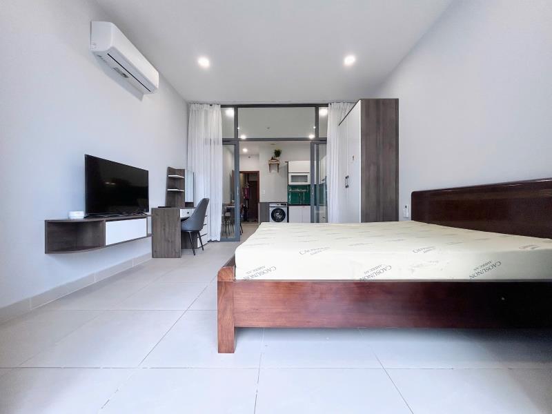 1pn - bạch đằng - ban công, máy giặt riêng, thang máy - gần sân bay, cv gia định - Ảnh 3