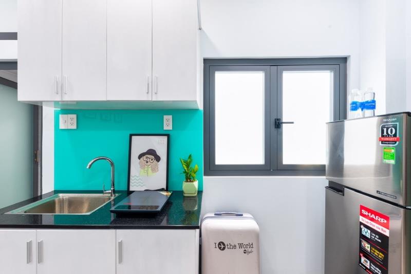 Phòng đẹp thoáng full tiện nghi gần công viên làng hoa gò vấp - Ảnh 4