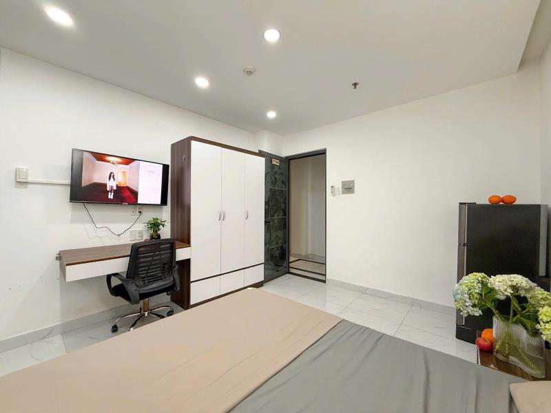 Studio cao cấp full nội thất đường bùi hữu nghĩa - cách quận 1 đúng 1 cây cầu bông - Ảnh 2