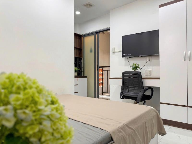 Studio cao cấp full nội thất đường bùi hữu nghĩa - cách quận 1 đúng 1 cây cầu bông - Ảnh 3