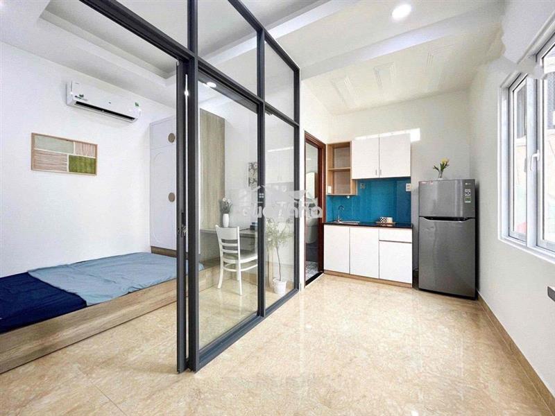 Cho thuê 1pn tách bếp cửa sổ thang máy bảo vệ full nt ở 3 tháng 2 q10