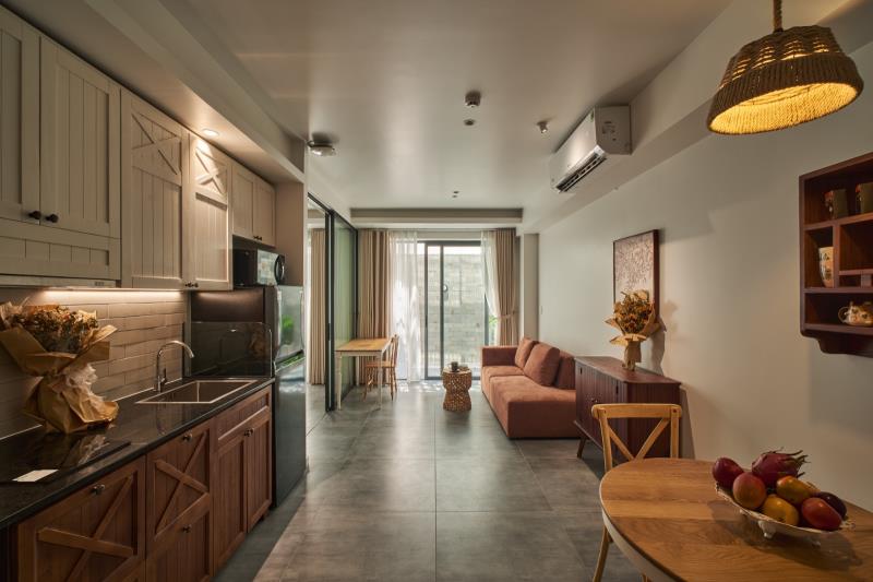 Cho thuê 1pn sân vườn rộng 50m2 cao cấp ngay ngã tư phú nhuận - cầu công lý - công viên hoàng văn thụ
