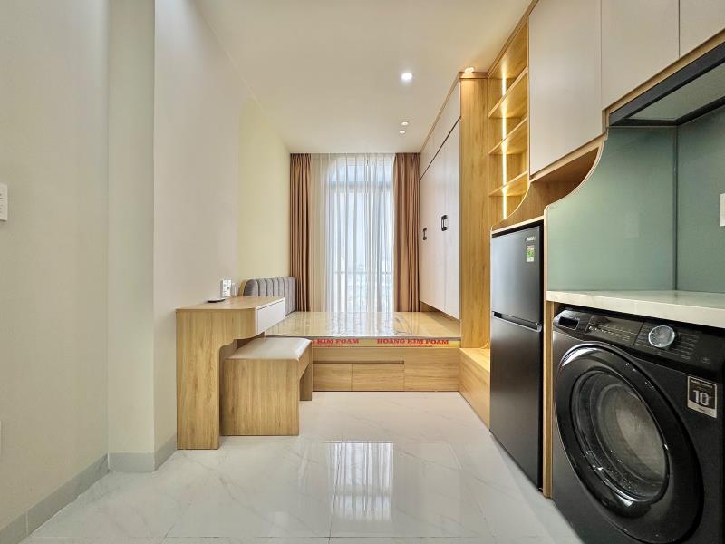Cho thuê căn hộ mới 100% full nội thất - máy giặt riêng ở tân bình - Ảnh 2