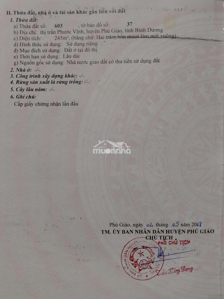 Nhà ngay trung tâm xã phú giáo - Ảnh 2