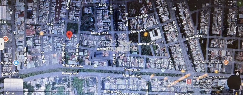 Đất 68m, mặt tiền đường 36 - khu tên lửa - bình trị đông b - 3