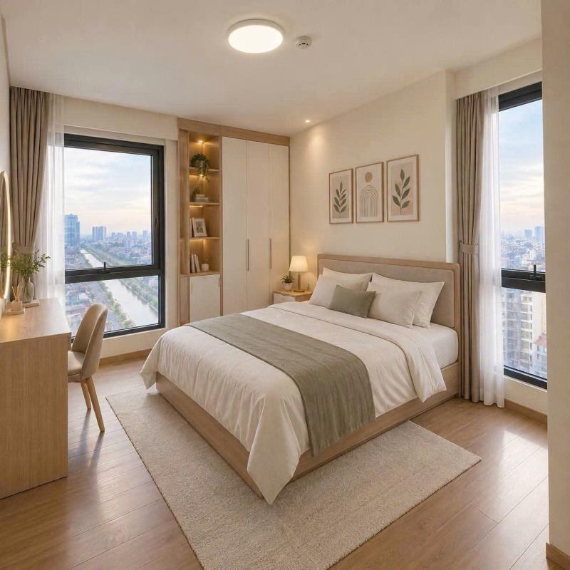 Cho thuê gấp căn hộ 3pn central plaza - 91 phạm văn hai, quận tân bình - nội thất cao cấp - Ảnh 3