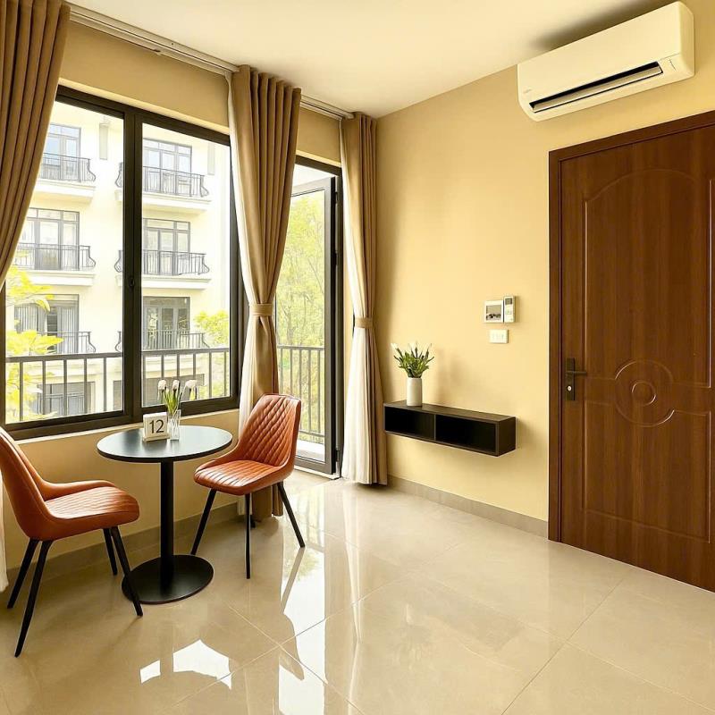 Khai trương studio ban công gần cầu vượt hoàng hoa thám - nhà ga t3 - lottee cộng hòa tân bình 