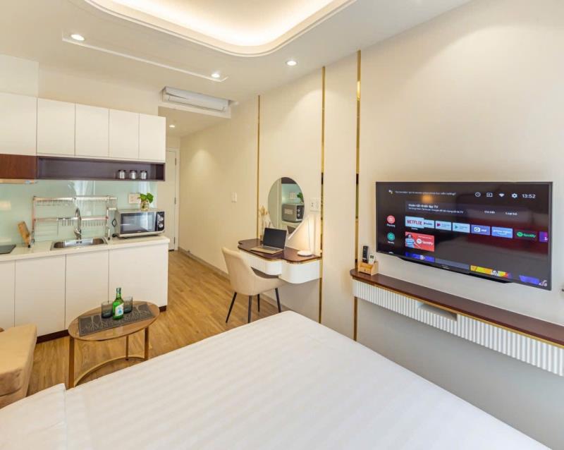 Cho thuê căn hộ 35m2 full nội thất gần lotte mart sc vivo city ufm rmit tdt ntt quận 7  - Ảnh 4