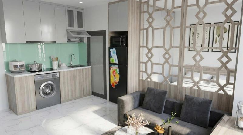 1 phòng ngủ luxury - hầm xe - thang máy ngay trung tâm phú nhuận - tân sơn nhất - gò vấp - Ảnh 4