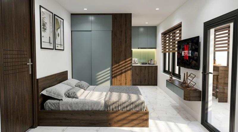 Tòa nhà mới full nội thất, thiết kế hiện đại, gần q1, phạm văn đồng, sân bay , công  viên gia định, 