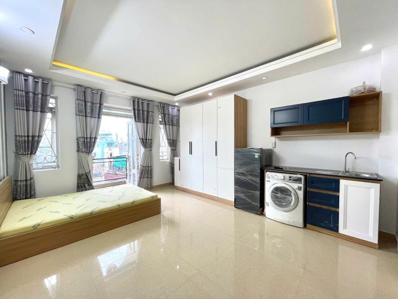 Cho thuê phòng siêu rộng 50m², ban công lớn, máy giặt riêng – phan văn trị, bình thạnh gần vlu, iuh và uef, ftu2 - Ảnh 4
