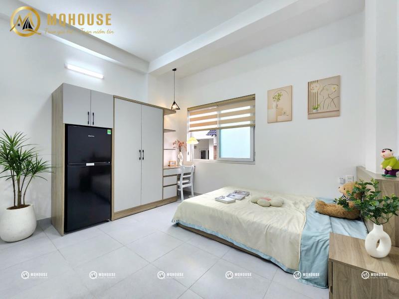 Căn hộ studio - full nội thất - cửa sổ trời | ngay đh văn hiến