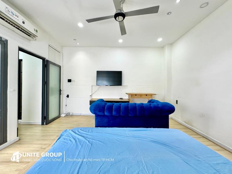 Căn hộ 1 phòng ngủ, full nội thất, rộng rải, sáng sủa, thoáng mát, phù hợp gia đình 3-4 người, trên đường bùi thị xuân, tân bình,  - Ảnh 4