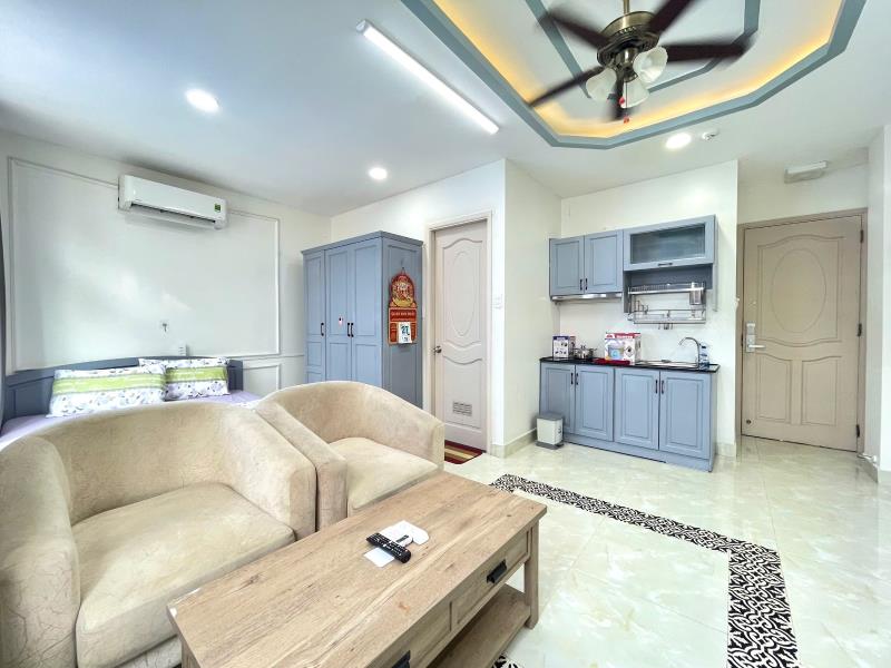Siêu phẩm studio nguyễn công hoan – gần quận 1 – 50m² siêu rộng – cửa sổ lớn – ngập tràn ánh sáng – không có gì để chê - Ảnh 2