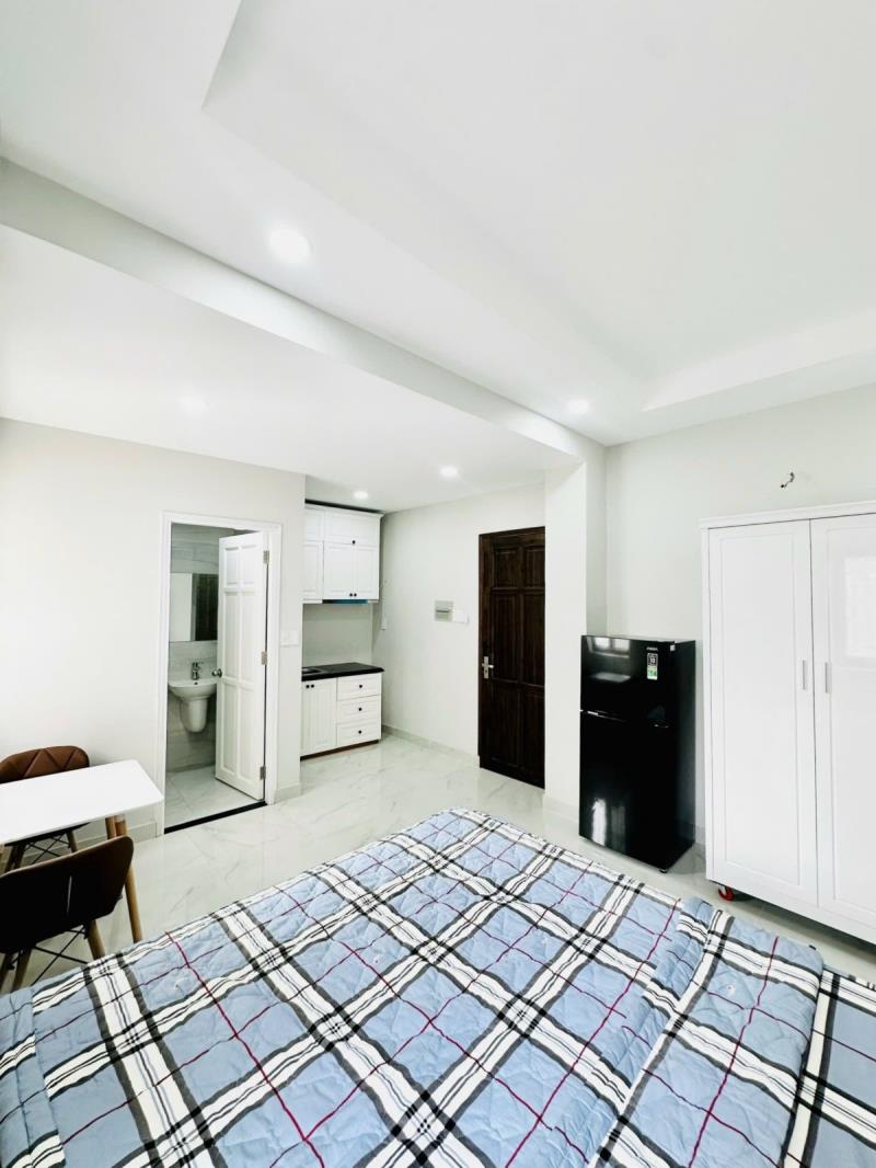 Căn hộ mới cửa sổ thoáng full nội thất bình quới gần gtvt, hutech , di chuyển nhanh ra hàng xanh và q1 - Ảnh 2