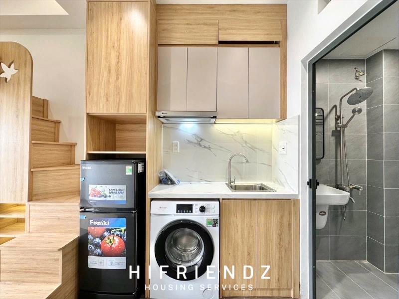 Căn hộ duplex ban công - full nội thất - cửa sổ trời | ngay ngã tư bảy hiền - Ảnh 3