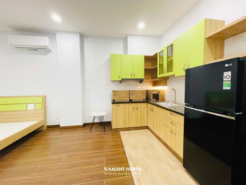 Studio ban công cửa sổ thoáng sáng rộng 45m2 full nội thất ngay chợ bà chiểu bùi đình tuý bình thạnh  - Ảnh 4
