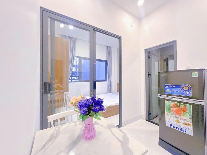 Cho thuê căn hộ 1pn hiện đại đường bình lợi quận bình thạnh, thuận tiện đi q1 - gần hutech, ngoại thương, văn lang - Ảnh 2
