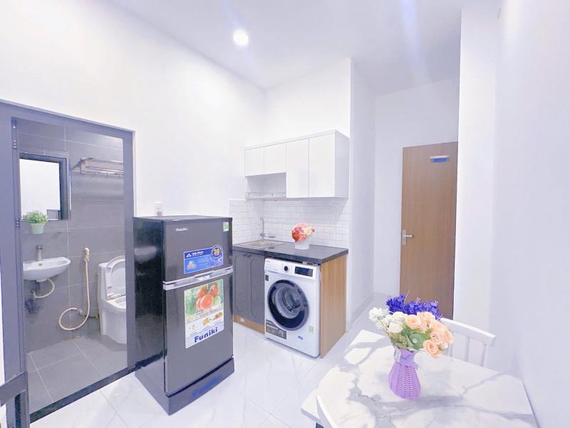 Cho thuê căn hộ 1pn hiện đại đường bình lợi quận bình thạnh, thuận tiện đi q1 - gần hutech, ngoại thương, văn lang - Ảnh 3