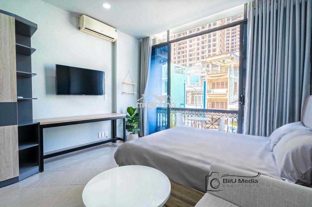 Căn hộ cho thuê bancol 35m2 full nội thất gần ufm rmit tdtu ntt quận 7 - Ảnh 3