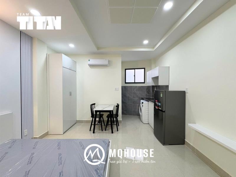 Studio cao cấp máy giặt riêng_thang máy_hầm xe gần phan đăng lưu_phan văn trị, phạm văn đồng - Ảnh 3