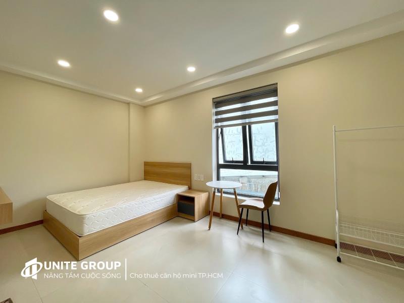 Thuê ngay căn hộ 35m2 mới 100% full nội thất ánh sáng tự nhiên ngay trần quý cáp gần chợ bà chiểu, hầm xe thang máy an ninh tốt