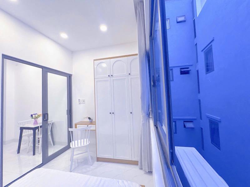 Căn hộ 1 phòng ngủ 35m2 full nội thất tách bếp máy giặt riêng ngay đường bình lợi gần đại học văn lang cơ sở 3 nhà xe thang máy bảo vệ an ninh hẻm ô tô - Ảnh 3