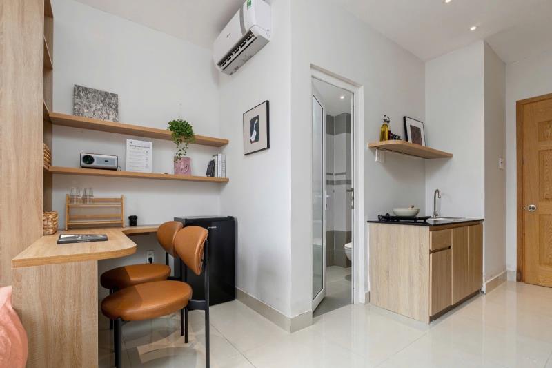 ✨ Căn hộ 35m² có ban công – full nội thất – gần phan xích long ✨ - Ảnh 3