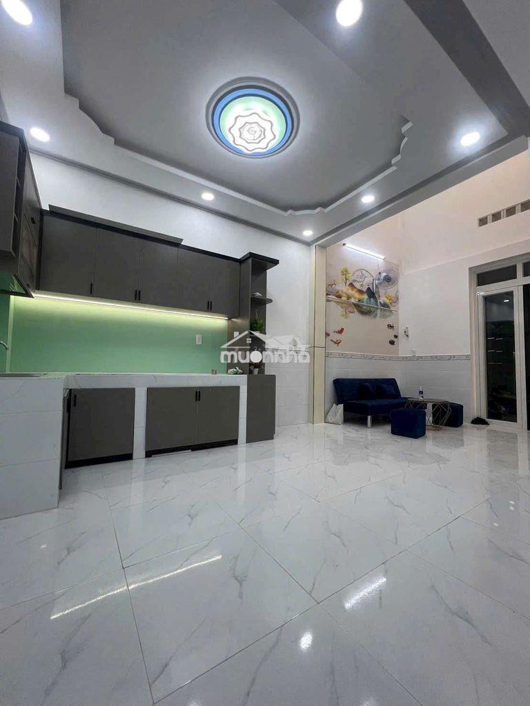 Nhà 3 phòng 10 x 8m tân hoà đông