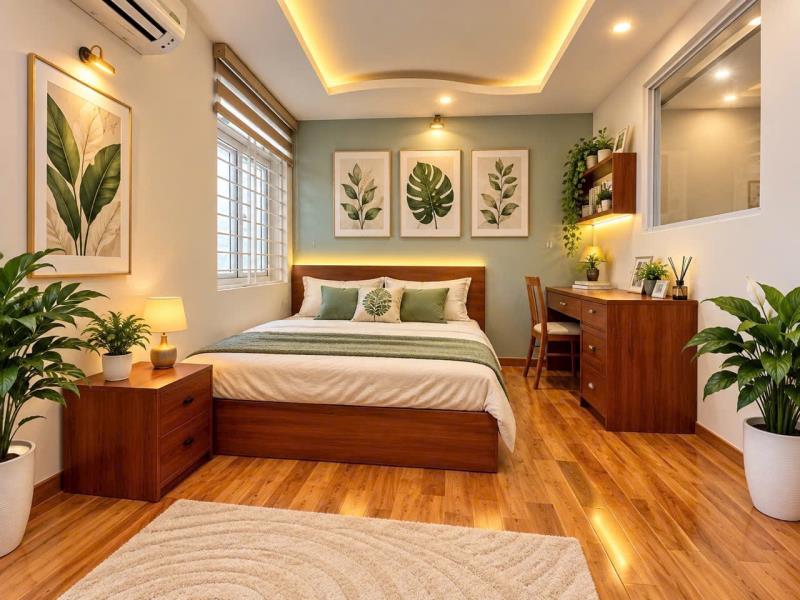 Cho thuê căn hộ 1pn mới xây - ngay ung văn khiêm, thuận tiện qua q2, q3, gò vấp