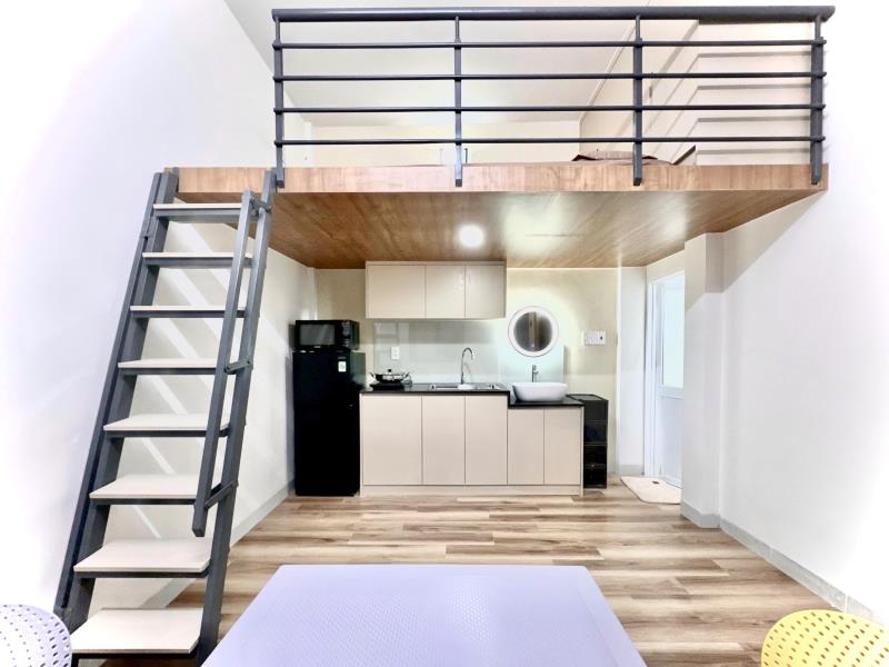 Duplex mới xây 100% | full nội thất | view công viên gia định | toà nhà thang máy
