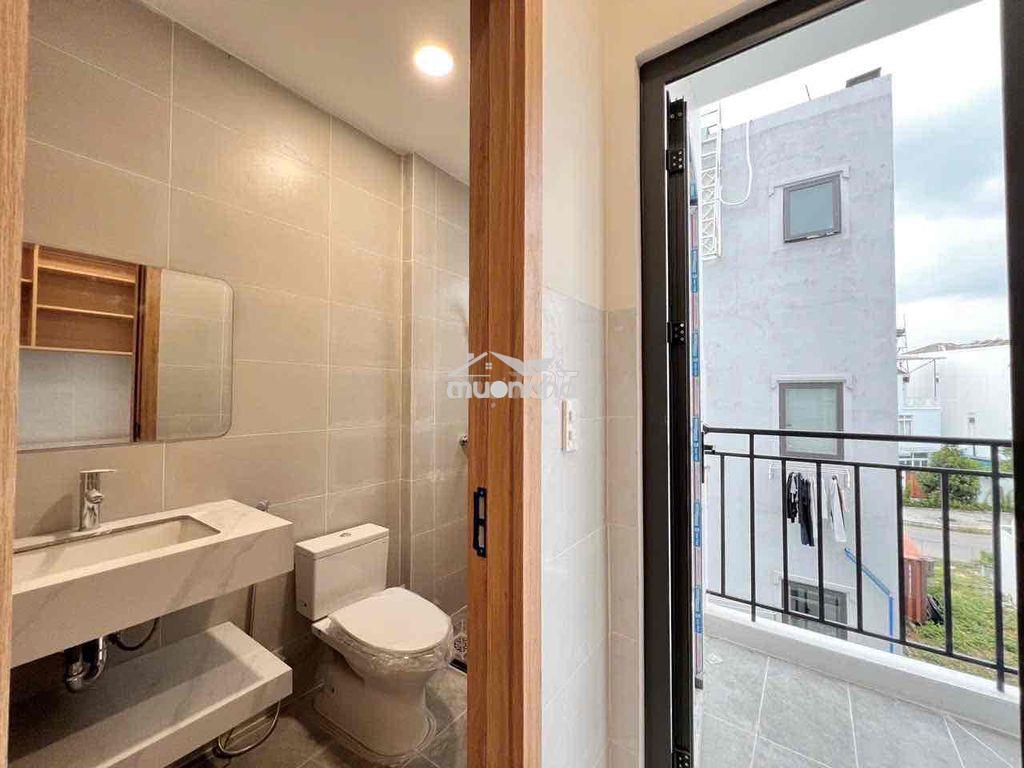 Studio chỉ tính điện và nước ban công full nội thất mới xây - 2