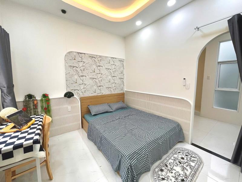 Cho thuê căn hộ mới 1pn có cửa sổ chu văn an - bình thạnh
