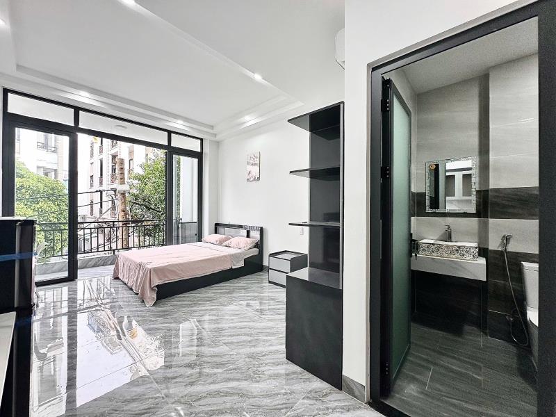 🔥 Cho thuê phòng nguyễn bỉnh khiêm, bình thạnh  | ban công• 35m² • dự án mới - Ảnh 3
