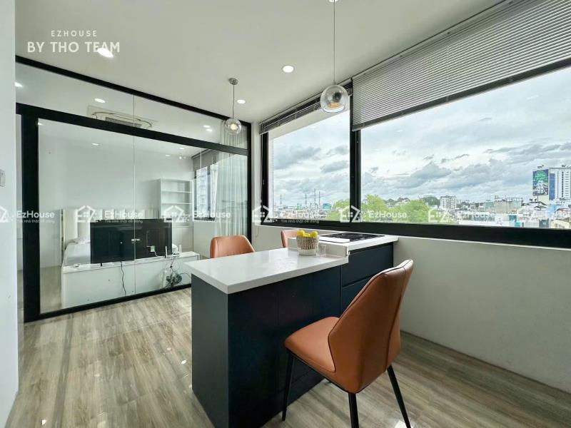 Cho thuê căn hộ 1 phòng ngủ cửa sổ kính view siêu đẹp thuận tiện đi chợ bà chiểu, hoàng hoa thám, phan đăng lưu và q1, q3, phú nhuận - Ảnh 3