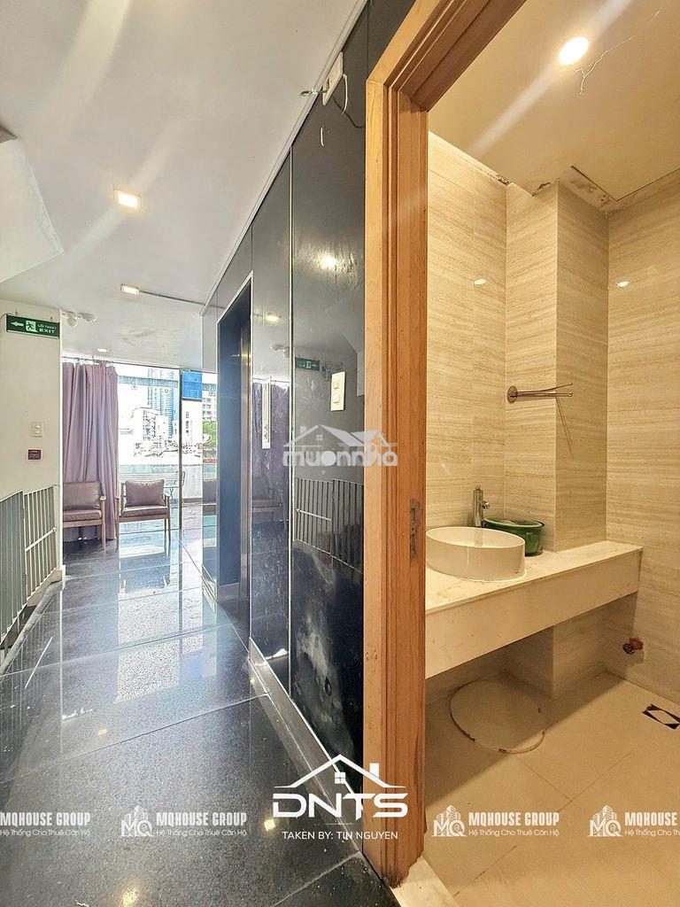 Căn hộ 1pn 55m2 máy giặt riêng balcony thang máy metro bến thành - Ảnh 3