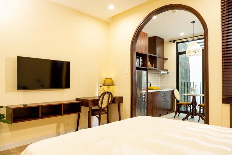 Cho thuê căn hộ bancol 45m2 full nội thất gần lotte mart sc vivo city ufm tdtu rmit nttu quận 7 - Ảnh 2