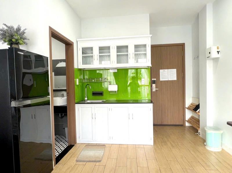 Trống sẵn căn hộ ban công full nội thất cao cấp ngay an ninh ngay đinh bộ lĩnh gần ngã tư hàng xanh giáp quận 1,3 hẻm ô tô  - Ảnh 2