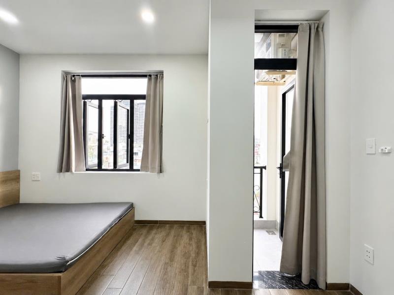 Căn hộ 40m2 ban công, bình thạnh gần cầu thị nghè, giặt sấy riêng, toà nhà thang máy - Ảnh 2
