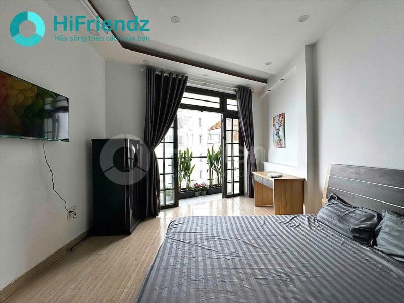 Cho thuê căn hộ dịch vụ 1pn có ban công - nguyễn văn đậu - bình thạnh