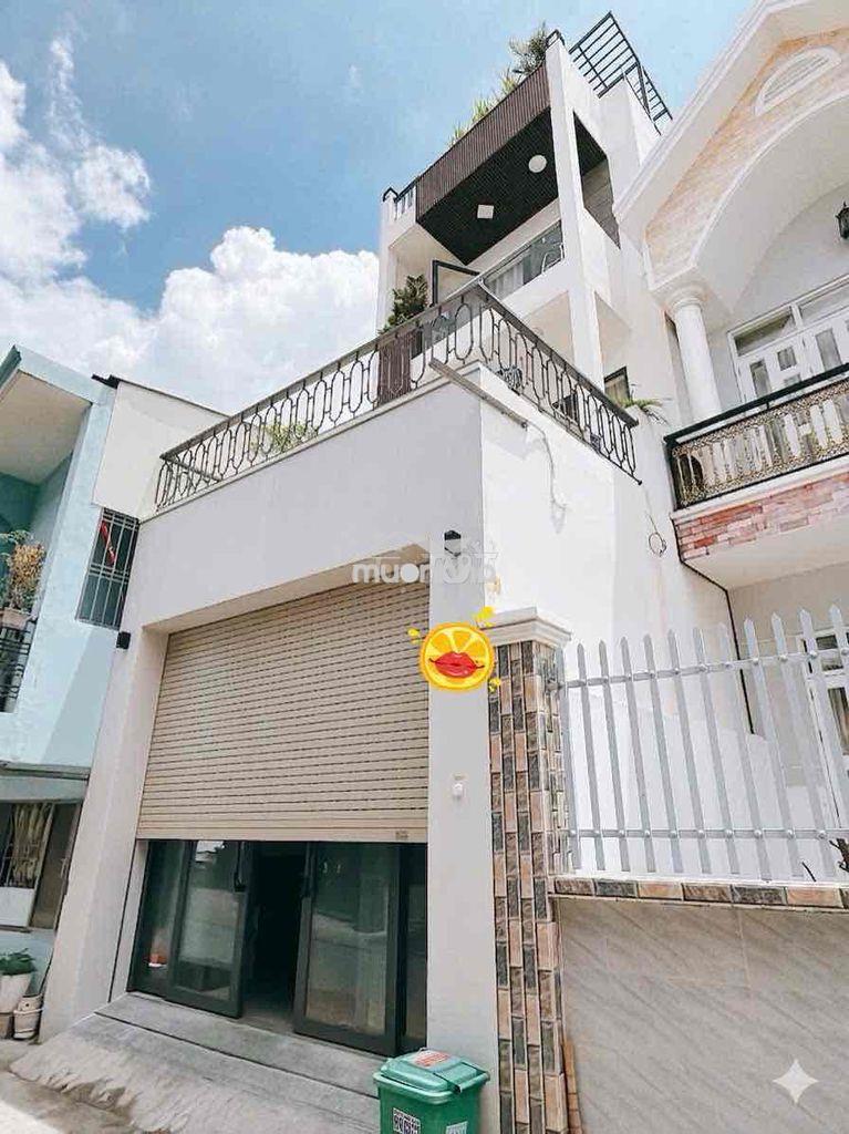 Nhà phố hiện đại - khu dân trí đường rộng 8m huỳnh tấn phát phú thuận
