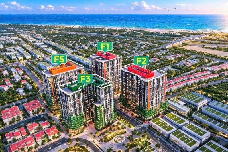 Chỉ 32tr/m2 cho căn 1pn+ sân vườn, 80m2, f2 fours tower