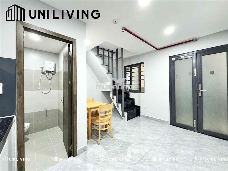 Dạng 1 trệt 1 lầu 40m2 có nội thất, ban công riêng