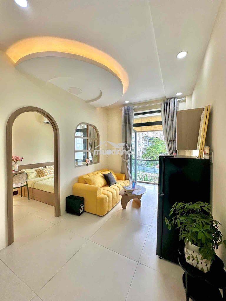 Căn hộ 1pn q10 35m2 bancol cực xinh full nội thất ngay vạn hạnh mall