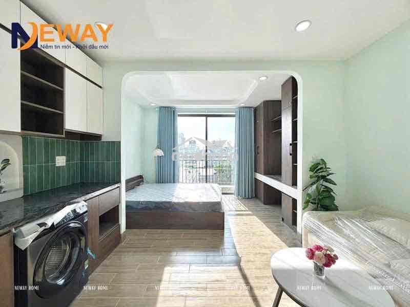 Căn hộ bancol view hoàng sa full nội thất ngay chân cầu lê văn sỹ
