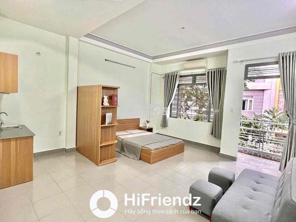 Cho thuê căn hộ bancon và cửa sổ full nội thất ngay parcmall - Ảnh 2