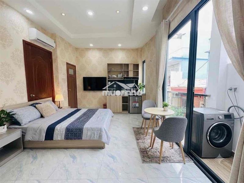 Khai trương chdv studio ban công máy giặt riêng full tiện nghi giáp q1