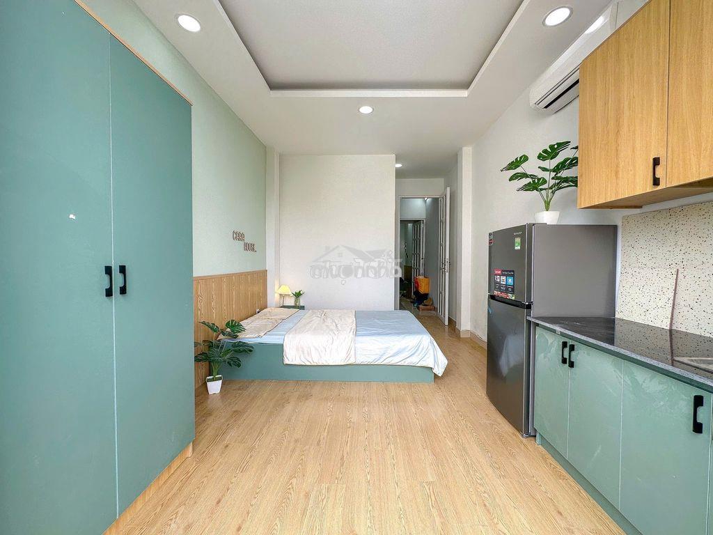 Studio ban công lê văn sỹ q3 nội thất cao cấp như hình + view chill - Ảnh 3