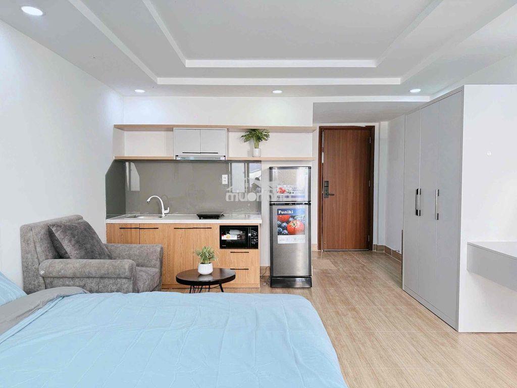 Căn hộ studio ban công full nội thất đẹp, thoáng mát 7tr8 - Ảnh 4
